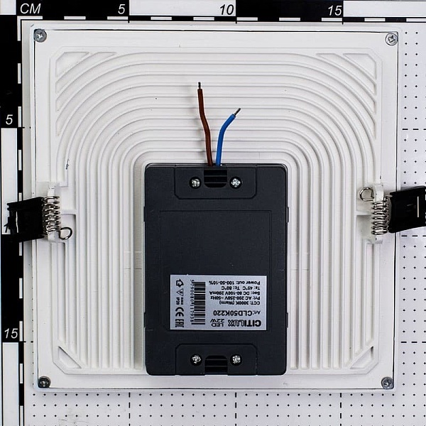 Светильник встраиваемый CITILUX ОМЕГА CLD50K220N