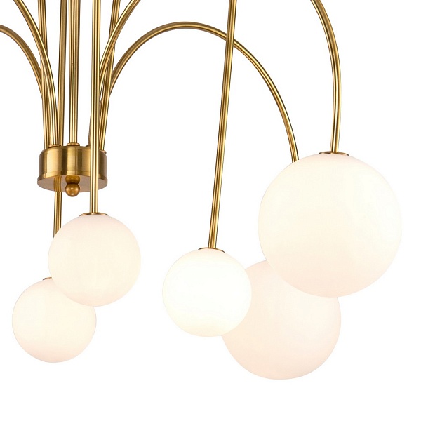 Люстра подвесная DELIGHT COLLECTION KG1213P KG1213P-8 brass