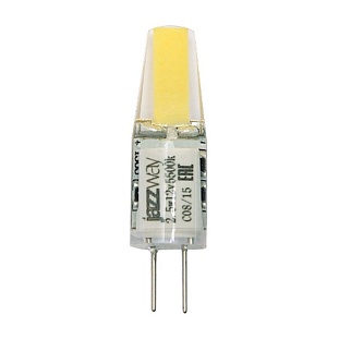 Лампа LED G4  2,5W/830  12V 200Lm JAZZWAY