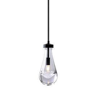 Подвес DELIGHT COLLECTION RAINDROP MT9093-1H black brushed gold