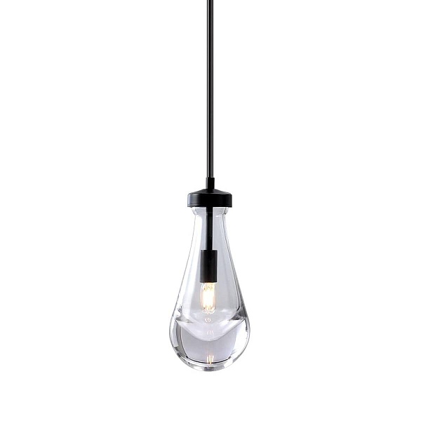 Подвес DELIGHT COLLECTION RAINDROP MT9093-1H black brushed gold