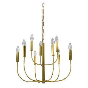 Люстра подвесная NEWPORT 
34900 BRIANNA 34909/C brass