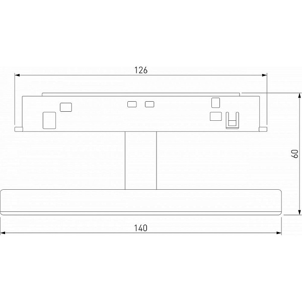 Трековый светильник ELEKTROSTANDARD SLIM MAGNETIC a065984
