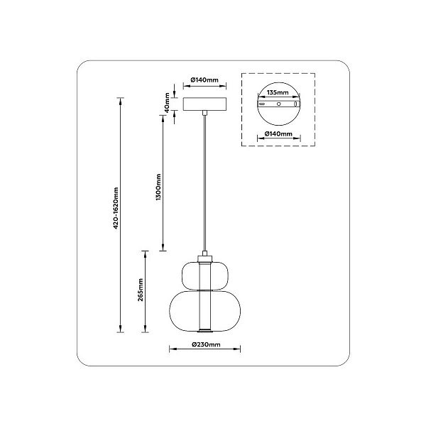 Подвес AMBRELLA LIGHT LH LH11051