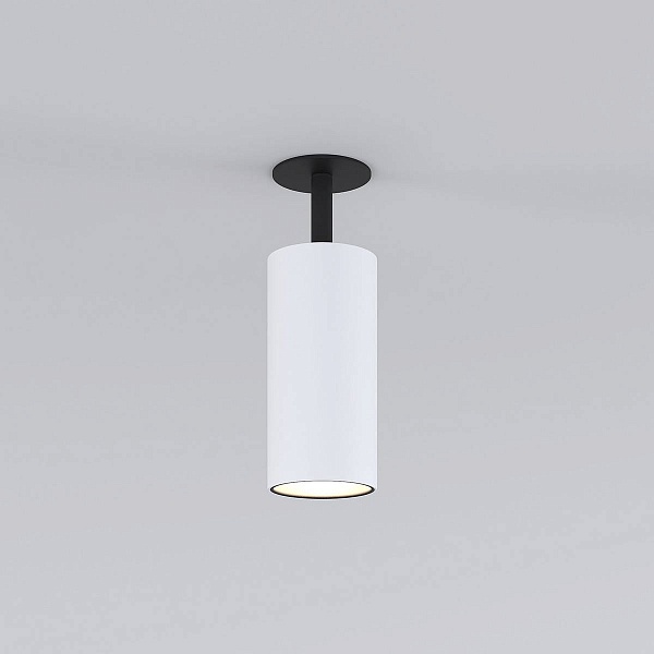 Светильник встраиваемый ELEKTROSTANDARD DIFFE Diffe белый/черный 15W 4200K (25066/LED)