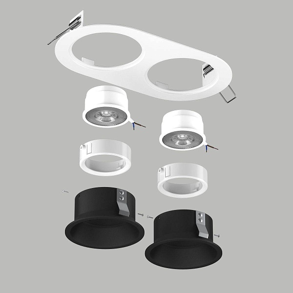 Светильник встраиваемый LIGHTSTAR DOMINO D6560707WMOD