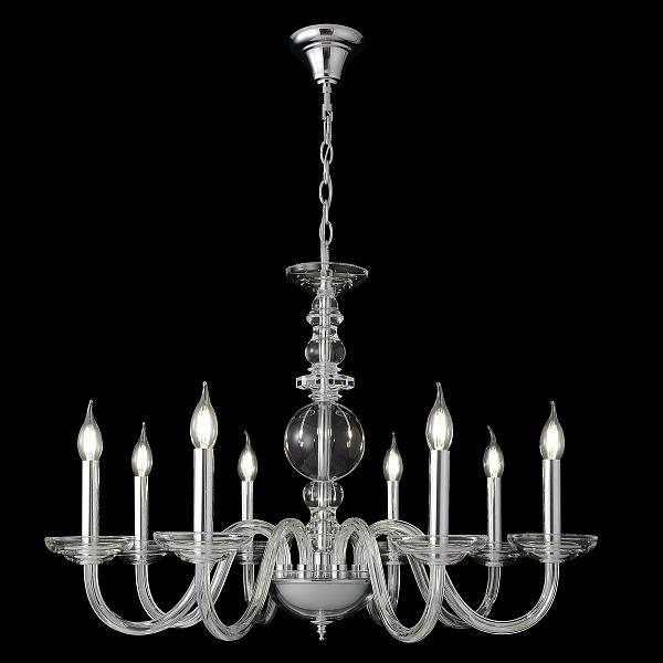 Люстра подвесная CRYSTAL LUX ARABESQUE SP8 CHROME