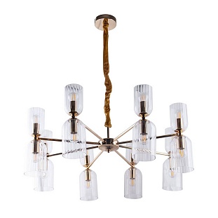 Люстра подвесная ARTE LAMP CHARM A1623LM-16GO