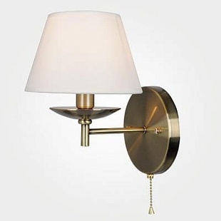 Бра EUROSVET HOTEL BRONZE 60060/1 античная бронза