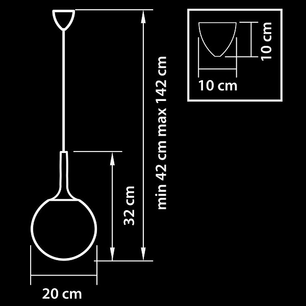 Подвес LIGHTSTAR GLOBO 813021