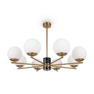 Люстра подвесная FREYA MARBLE FR5230PL-08BS