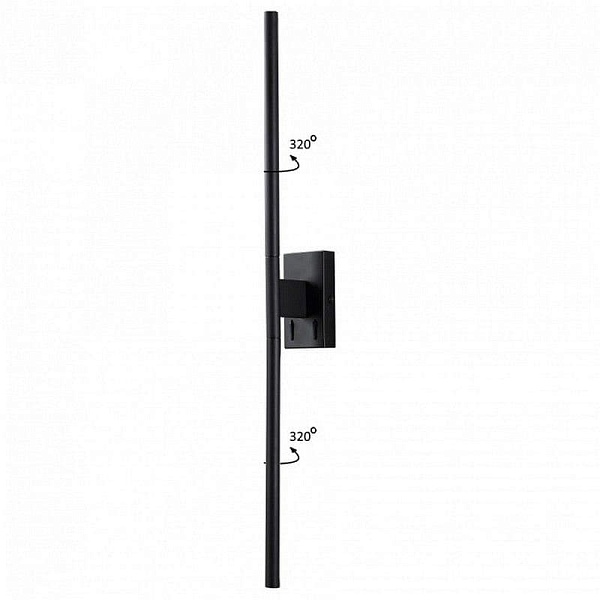 Подсветка для зеркал CRYSTAL LUX LARGO LARGO AP12W BLACK