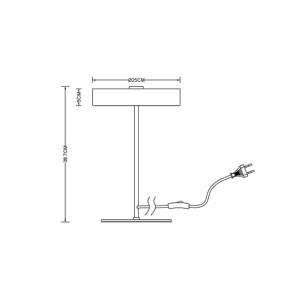 Настольная лампа ARTE LAMP ELNATH A5038LT-3BK