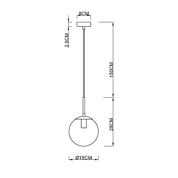 Подвес ARTE LAMP VOLARE A1915SP-1CC
