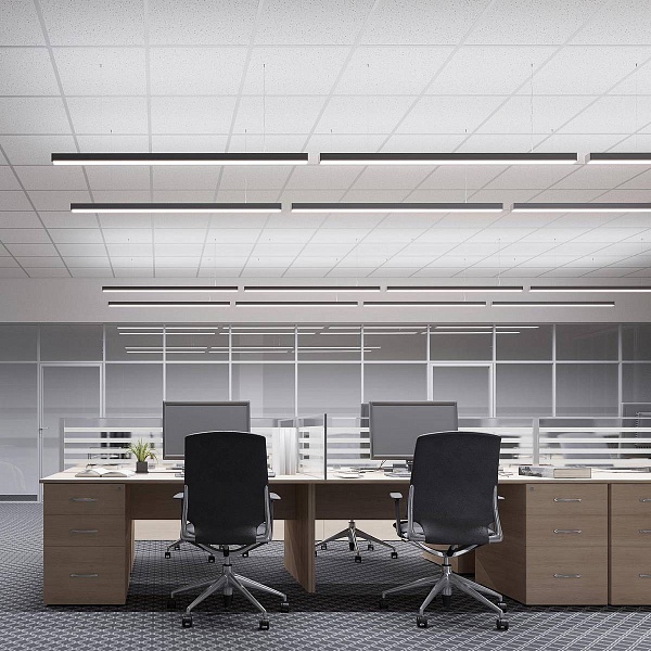 Профиль для ленты LED накладной LINE 50x50мм без рассеивателя (2м) 45652 ARLIGHT