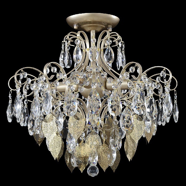 Люстра потолочная CRYSTAL LUX ESMIRALDA ESMIRALDA PL4 GOLD