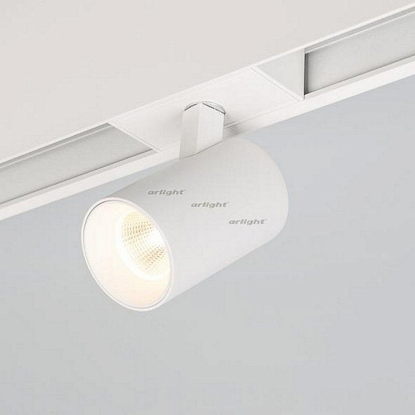 Трековый светильник магнитный ARLIGHT MAG-SPOT-45-R85-7W WARM3000 (WH, 24 DEG, 24V) 026964
