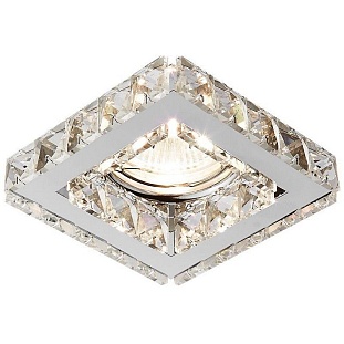 Светильник встраиваемый AMBRELLA LIGHT CRYSTAL K110 CL/CH