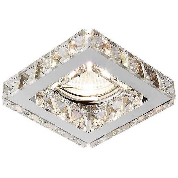 Светильник встраиваемый AMBRELLA LIGHT CRYSTAL K110 CL/CH