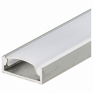 Профиль для ленты LED накладной ALU-WIDE-H8-2000 ANOD+FROST 22,6x9,9мм (2м) 014852 ARLIGHT
