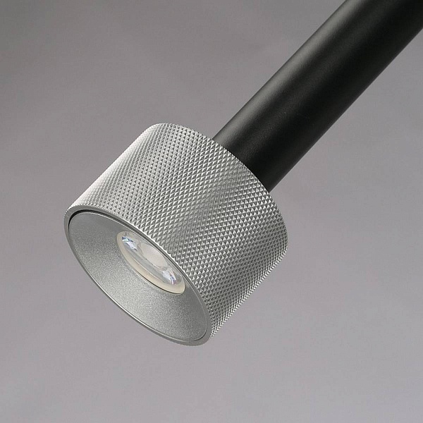 Подвес ILEDEX DELTA 2362-1 BK+SL