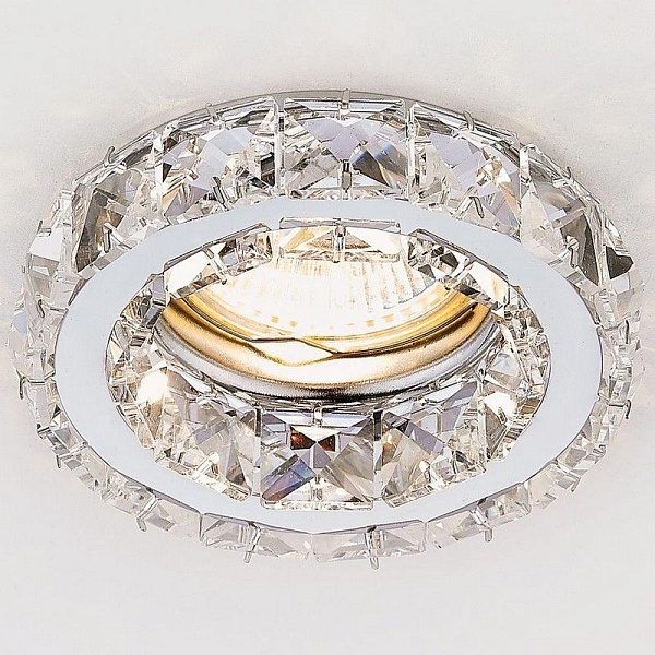 Светильник встраиваемый AMBRELLA LIGHT CRYSTAL K112 CL/CH