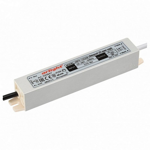 Блок питания ARLIGHT ARPV 12V 20W IP66 20847