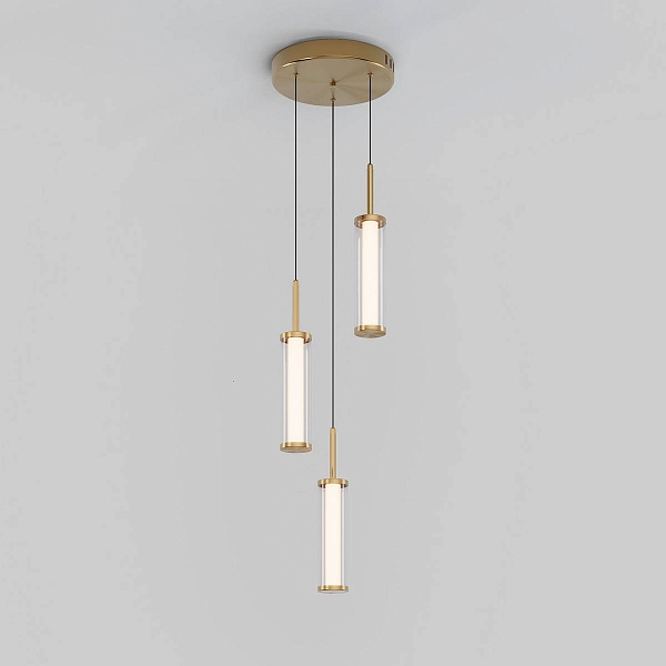 Подвес EUROSVET STARK 50386/3 LED латунь a067954