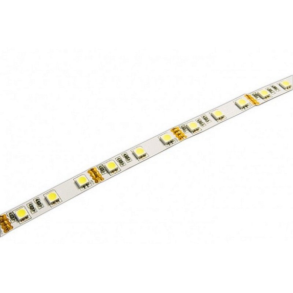 Лента LED 14.4w/m 12V IP20 SMD 5050/60 (5 метров) теплая белая JAZZWAY