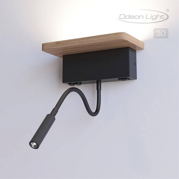 Бра ODEON LIGHT WOODY 3868/8WL
