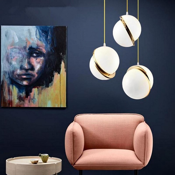 Подвес DELIGHT COLLECTION CRESCENT 9182P/3S brass