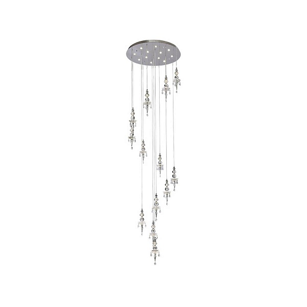 Люстра-каскад NEWPORT 8360 8360/800 chrome