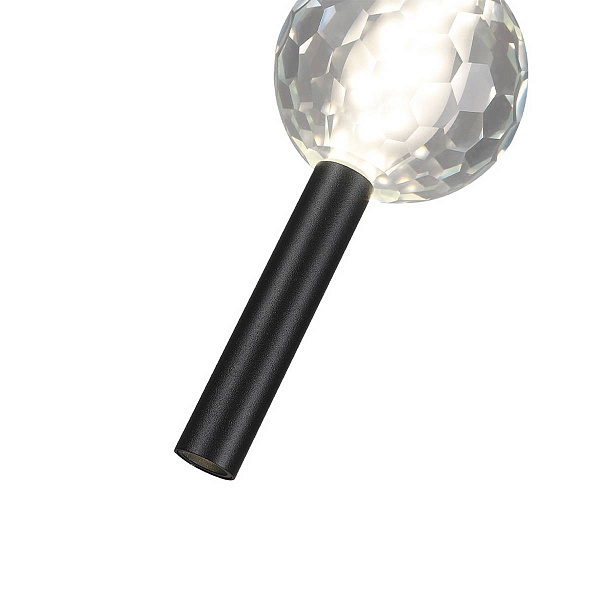 Подвес CRYSTAL LUX ELVIRA SP8W LED 4000K BLACK