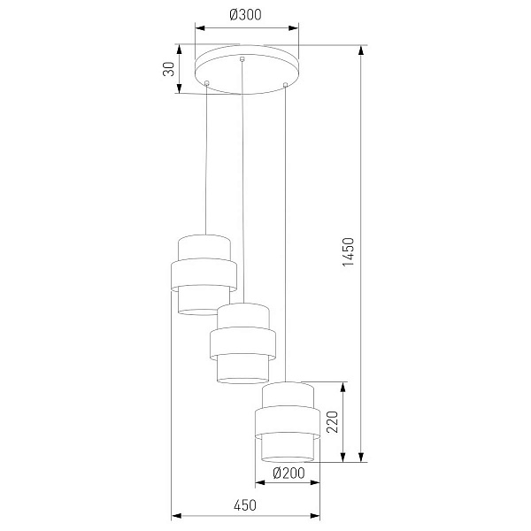 Подвес TK LIGHTING CALISTO 6098 Calisto a068433