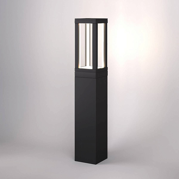 Светильник уличный столб низкий ELEKTROSTANDARD FRAME 1529 TECHNO LED черный a051859
