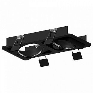 Светильник встраиваемый AMBRELLA LIGHT DIY SPOT 1 C7664 SBK черный песок 225*120*H25mm MR16 GU5.3