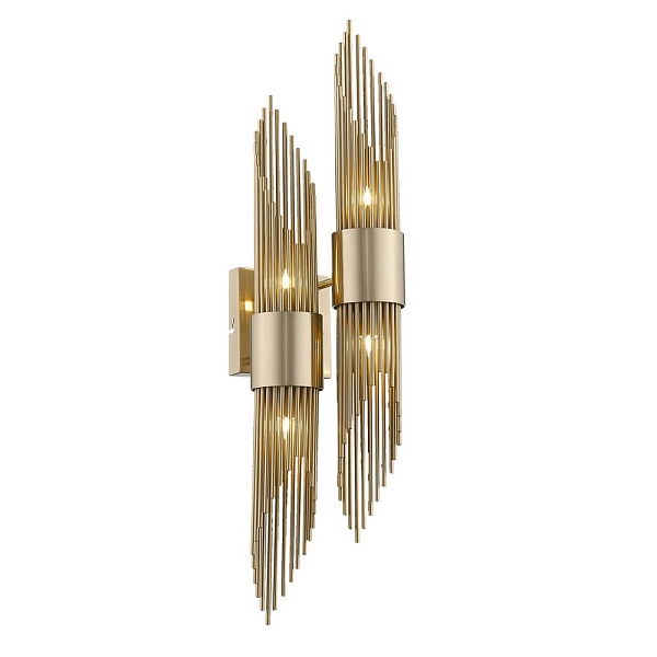Бра DELIGHT COLLECTION 68069 W68069-4 antique brass