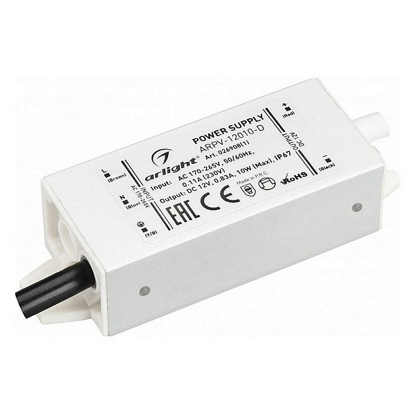 Блок питания ARLIGHT ARPV 12V 10W IP67 026908(1)