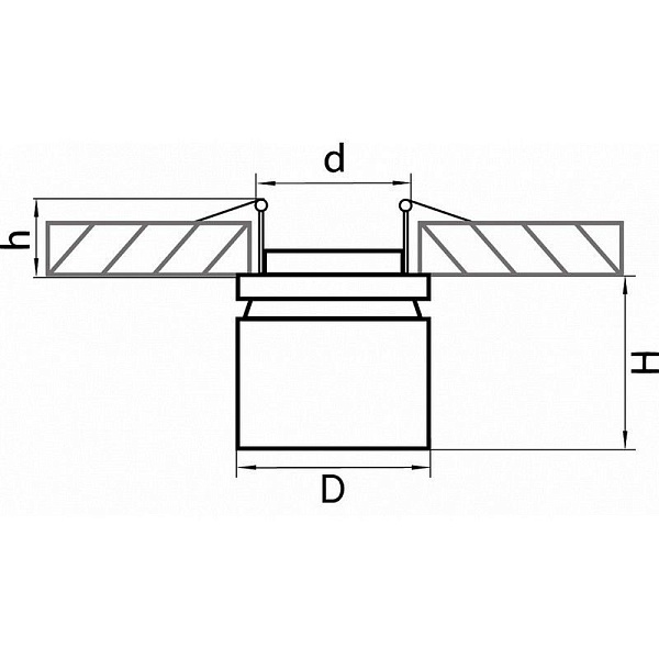 Светильник встраиваемый LIGHTSTAR FORTE INCA 214847