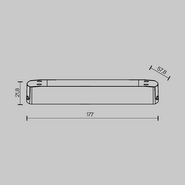 Блок питания MAYTONI TRIAC 24V 50W IP20 734006