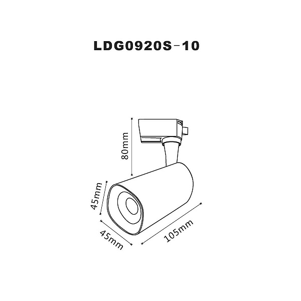 Трековый светильник ARTE LAMP BARUT A4561PL-1WH