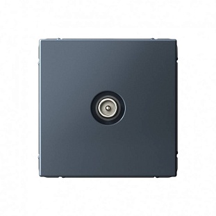 Розетка  TV одиночная, ARTGALLERY, Грифель, GAL000791, SCHNEIDER ELECTRIC