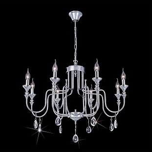 Люстра подвесная CITILUX РИГА ХРОМ CL437181