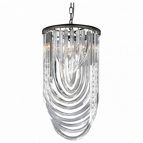 Люстра подвесная DELIGHT COLLECTION MURANO GLASS KR0116P-3 black
