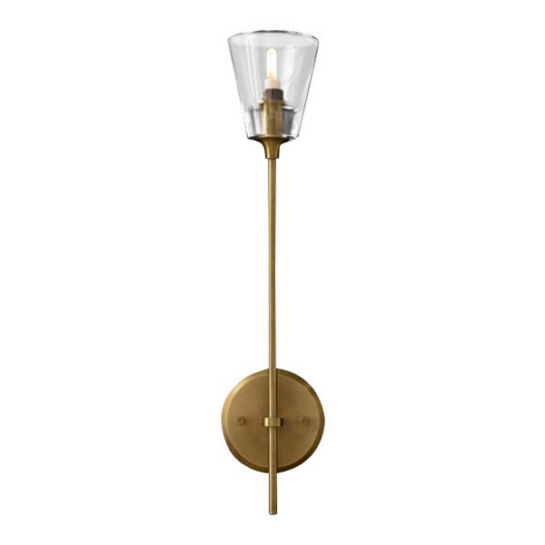 Бра DELIGHT COLLECTION TORCHE DE VERRE 8614W/D gold