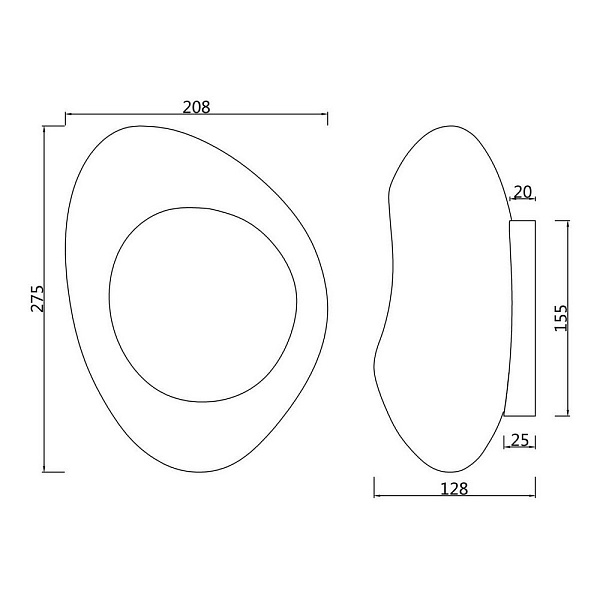Бра MAYTONI MABELL MOD306WL-01CH