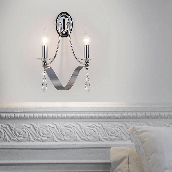 Бра EUROSVET ADELIA CHROME 60064/2 хром