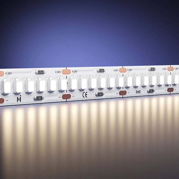 Лента LED ULTRA 19,2W/m 24V IP20 2835/240 3000K 10mm (5м) 201215 MAYTONI