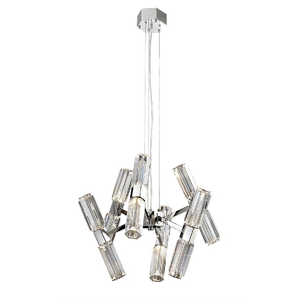 Люстра подвесная DELIGHT COLLECTION MD19027016 MD19027016-12B chrome