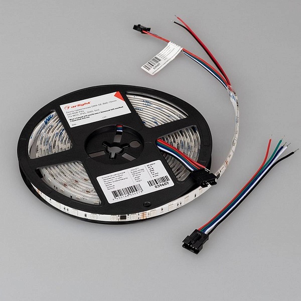 Лента LED SPI-SE-B60 14 W/m 24V IP65 5060/60 K 10mm (5м) 39607 ARLIGHT